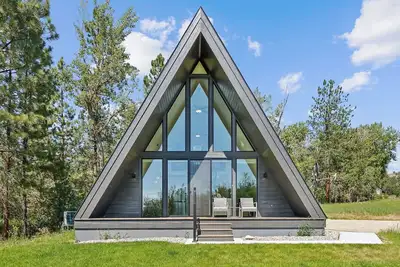 Image de Modern A-frame in the heart of the Bitterroot Valley!