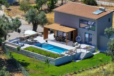 New Built Villa with private pool, amidst nature in tranquil secluded area