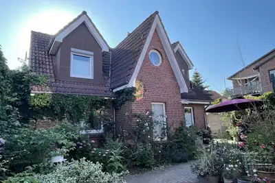 Image de Maison de vacances 'Ferienhaus Storchennest' avec terrasse privée, jardin privé et Wi-Fi