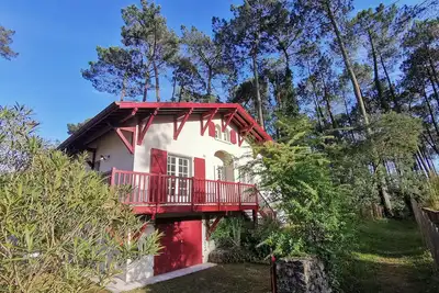 Image de Charmante Maison Basco-Landaise familiale 10 pers au cœur de la forêt