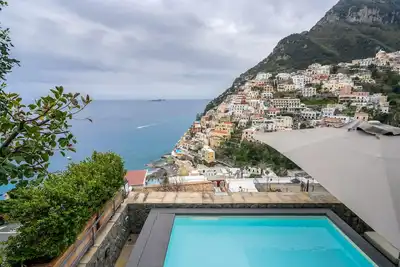 Image de Beautiful & elegant home with private pool, garden and view of Positano