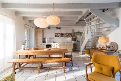 Maison de pecheurs avec vue sur mer et Brehat