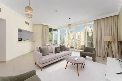 Image de Stunning Jbr Retreat w/ Partial Sea & Marina Views