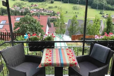 Image de Studio nichoir avec balcon et jardin