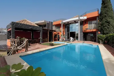 Image de Maison de vacances 'Karat Villa Kanaria' avec vue sur la mer, Wi-Fi et climatisation