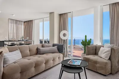 Maison de vacances 'Karat Villa Sand' avec vue sur la mer, Wi-Fi et climatisation