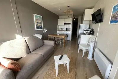Image de Sète, Studio en bord de mer, vue imprenable