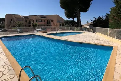 Image de Studio, Parking, Piscine, Wifi, Loggia vue Mer