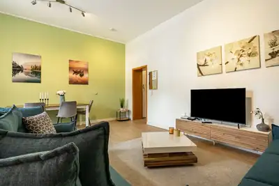 Image de Appartement 'Zentrumsnahe Wohnung In Chemnitz' avec balcon et Wi-Fi