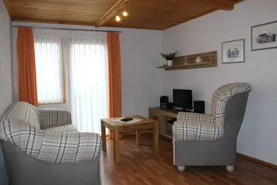 Image de Appartement 'Ferienwohnung Äckerbartle, 55qm' avec jardin partagé, balcon et Wi-Fi