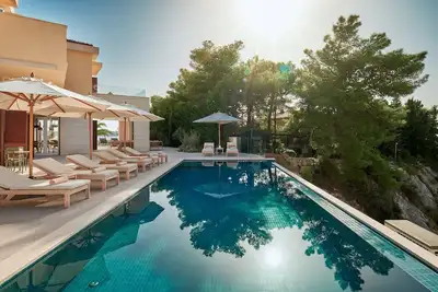 Image de Beautiful Villa Crystalsea 2 with a pool in Hvar, gym, bbq, family, stylish
