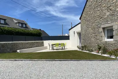 Image de Charmante maison bretonne à deux pas de la plage (100 mètres accès facile)