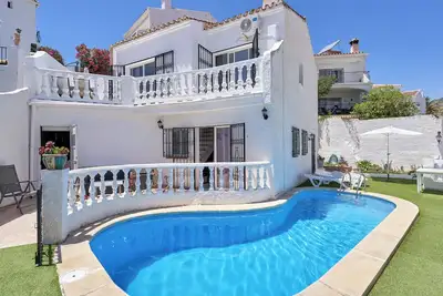 Image de Maison de vacances 'Villa Harmony' avec vue sur la montagne, Wi-Fi et climatisation