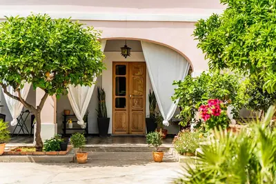 Image de Maison de vacances 'La Campidanese' avec terrasse partagée, Wi-Fi et climatisation