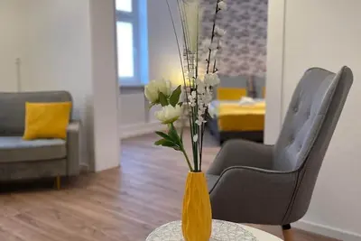 Image de Modernes, Großes City Apartment 95 qm in Meuselwitz