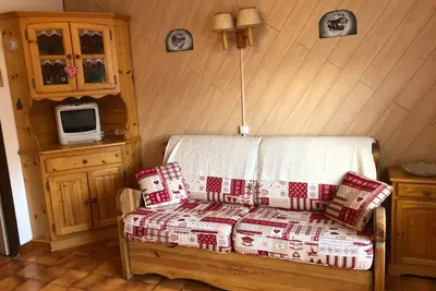 Image de Studio confortable 4 personnes, balcon, Châtel, animaux admis