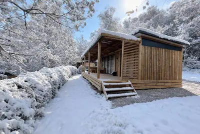 Image de Hy•Lødge Spa n°5 - 4 personnes : Chalet avec Spa Privatif pour un Séjour en Famille