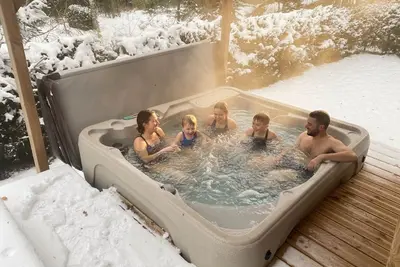 Image de Hy•Lødge Spa n°8 Xl - 5 personnes : Location Chalet dans les Vosges pour un Séjour Inoubliable