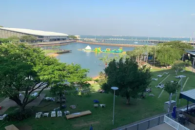 Image de Darwin Waterfront Apartment (3bdr) right on the waterfront lagoon