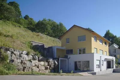 Image de Maison de vacances moderne avec jardin