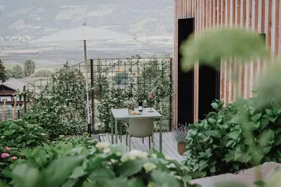 Image de Majestueuse maison de vacances avec vue