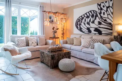 Image de Ostseezwilling 2, Traumhafte Doppelhaushälfte für 6 Personen in Zingst mit Kamin