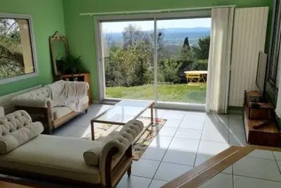 Image de Calme, proche de Paris, vue sur la Vallée de la Seine, aucun vis à vis, nature