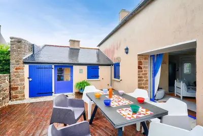 Image de Maison pour 6 avec terrasse et jardin- 1km plage