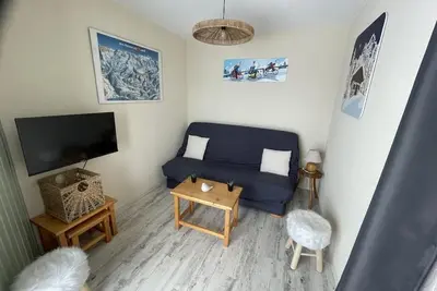 Image de Terrasse, télévision, casier à ski, 26m², Châtel