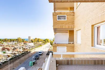 Image de Bel appartement pour 4 personnes avec Wifi, piscine, climatisation, Tv, terrasse et parking