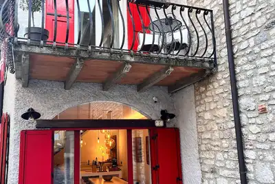 Image de Maison de vacances 'Casa Storica Gardola' avec vue sur le lac, Wi-Fi et climatisation