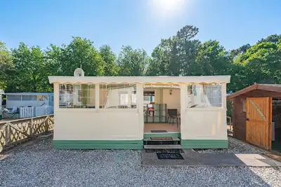 Image de Mobile Home 'Mobilhome Mh 212' avec piscine privée, terrasse privée et climatisation
