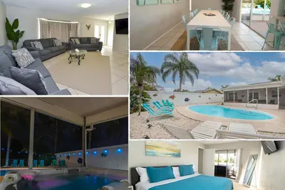 Image de Heated Pool Tropical Oasis! Hot Tub & Close Beach