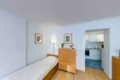 Image de Villa Germania Ug, Strandkorb Inkl. , Terrasse - Villa Germania, 1. Reihe, Strandkorb, Einige Whgn