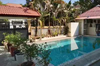 Image de Room 7: Studio in a villa 5mn walk from the Royal Palace with swimming pool