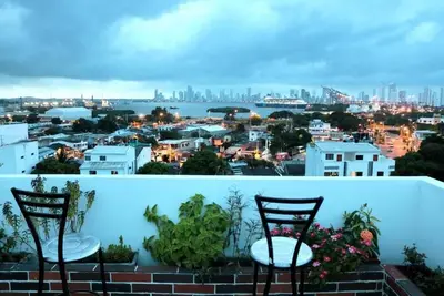 Image de La Terraza de Estella, chambre familiale, cuisine partagée, magnifique vue 360°!