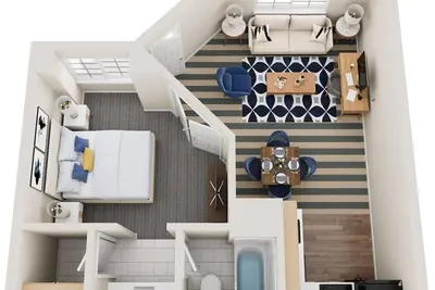 Image de 1 Bedroom x 1 Bath Suite in Malvern, Pa