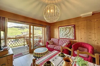 Image de Appartement 2 chambres avec parking et wifi à Combloux