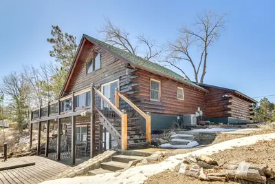 Image de Lakefront Park Rapids Cabin w/ Decks & Boat Dock!