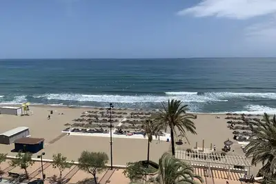 Image de Vacaciones En El Mar. Piso Frontal Con Vistas Al Mar. Zona Tranquila