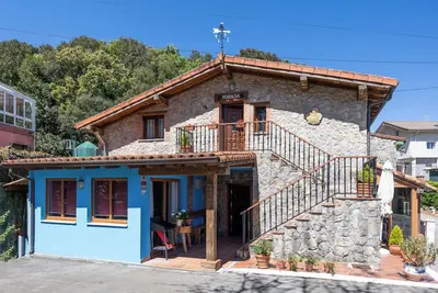 Image de Maison de vacances 'Posada Paraso Iris' avec vue sur la montagne, jardin privé et Wi-Fi