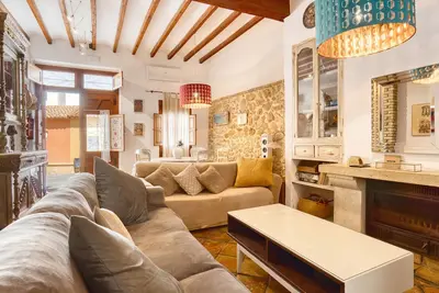 Image de Appartement 'Casa Rural Les Avies Cerca Del Mar' avec terrasse privée, Wi-Fi et climatisation