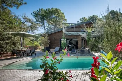 Image de Arcachon le Moulleau Belle villa avec piscine chauffée