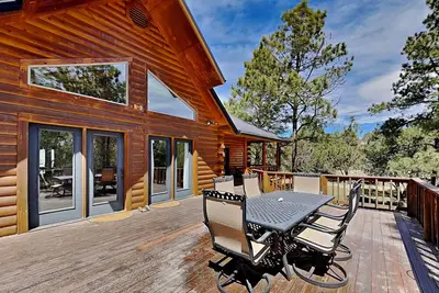 Double Eagle | Serene Views, Custom Design + Across from Flying J Ranch!