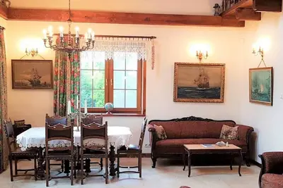 Spacious Baltic Manor House in 6000 m2 garden. Beach & Forest. Privacy & comfort