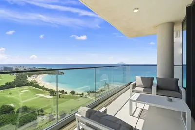 Image de B-1801 Superbe appartement d’angle de deux chambres avec une vue imprenable sur l’océan