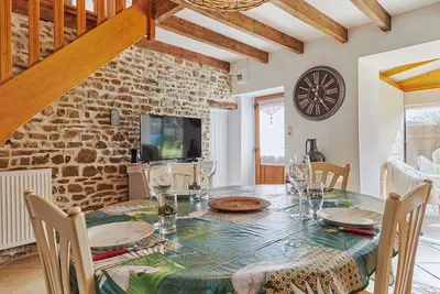 Image de Magnifique maison de vacances privée pour 5 personnes avec Wifi, Tv, terrasse et animaux admis
