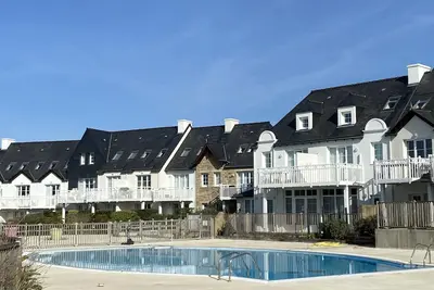 Image de Détente face au Port du Crouesty : Appartement 5 personnes avec piscine