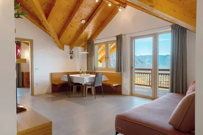 Image de Appartement 'Egarter Vernatsch' avec vue sur la montagne, piscine partagée et Wi-Fi