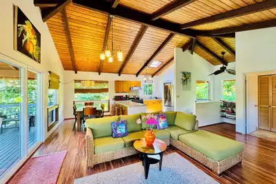 Image de North Shore Retreat Haena. Walk to beach, restaurant, bar, cafe. Dog Friendly!